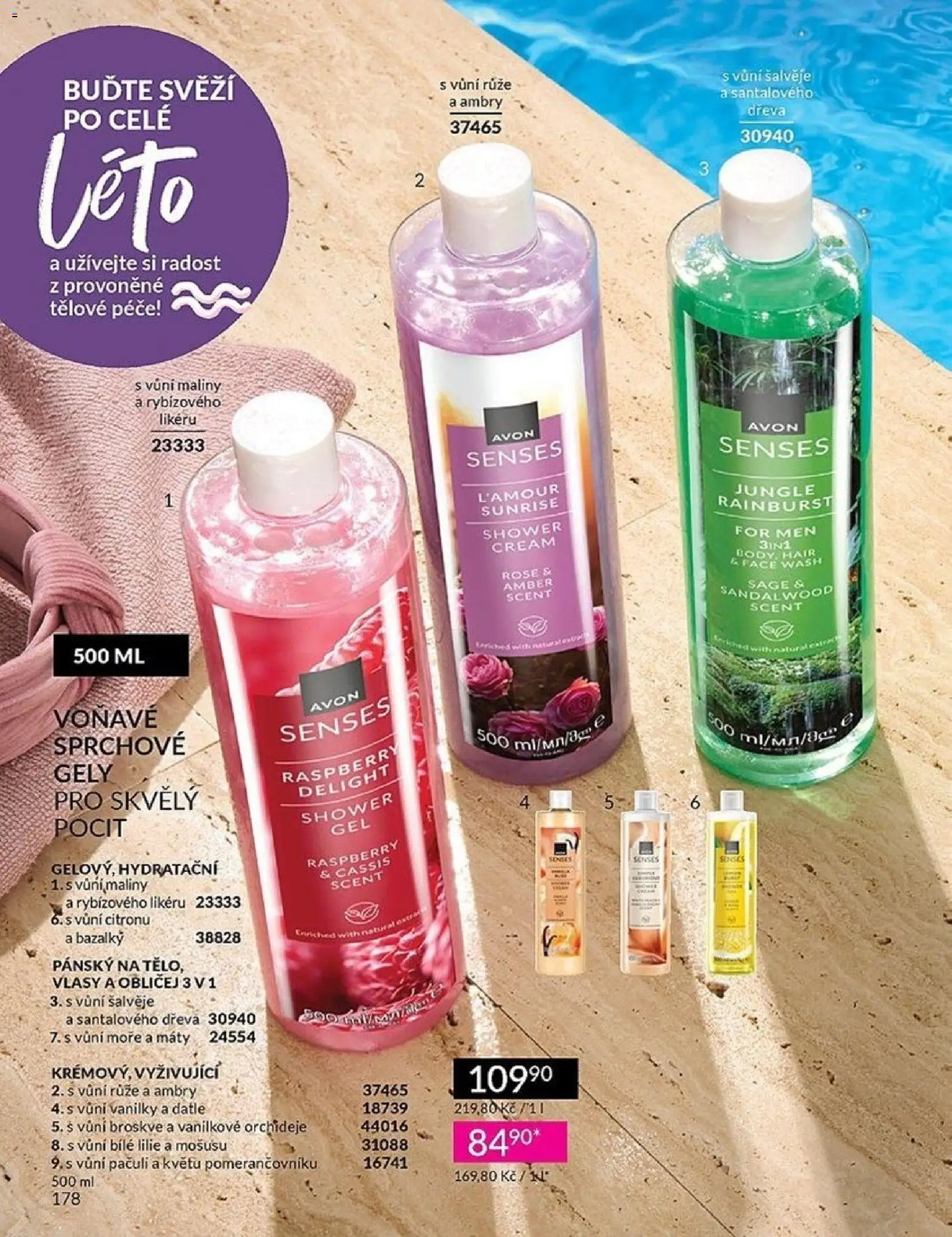 Avon Katalog 06/2026 od 01.06.2026 | Strana: 178 | Produkty: Broskve, Maliny, Datle, Body