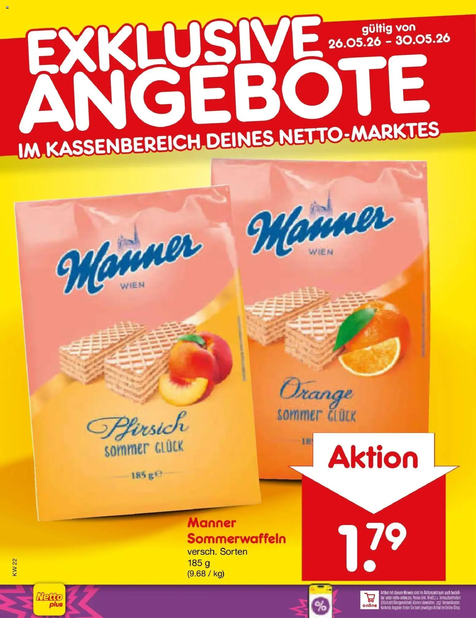 Netto Marken-Discount Prospekt Bremen-Lesum – gültig ab 26.05.2026 | Seite: 24 | Produkte: Pfirsich