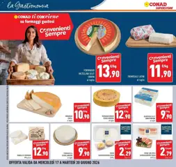 Anteprima del volantino PRIMOSALE LATINI al taglio, PRIMOSALE LATINI al taglio valido a partire dal 16.06.2026 | Pagina: 14 | Prodotti: Speck, Formaggio, Robiola