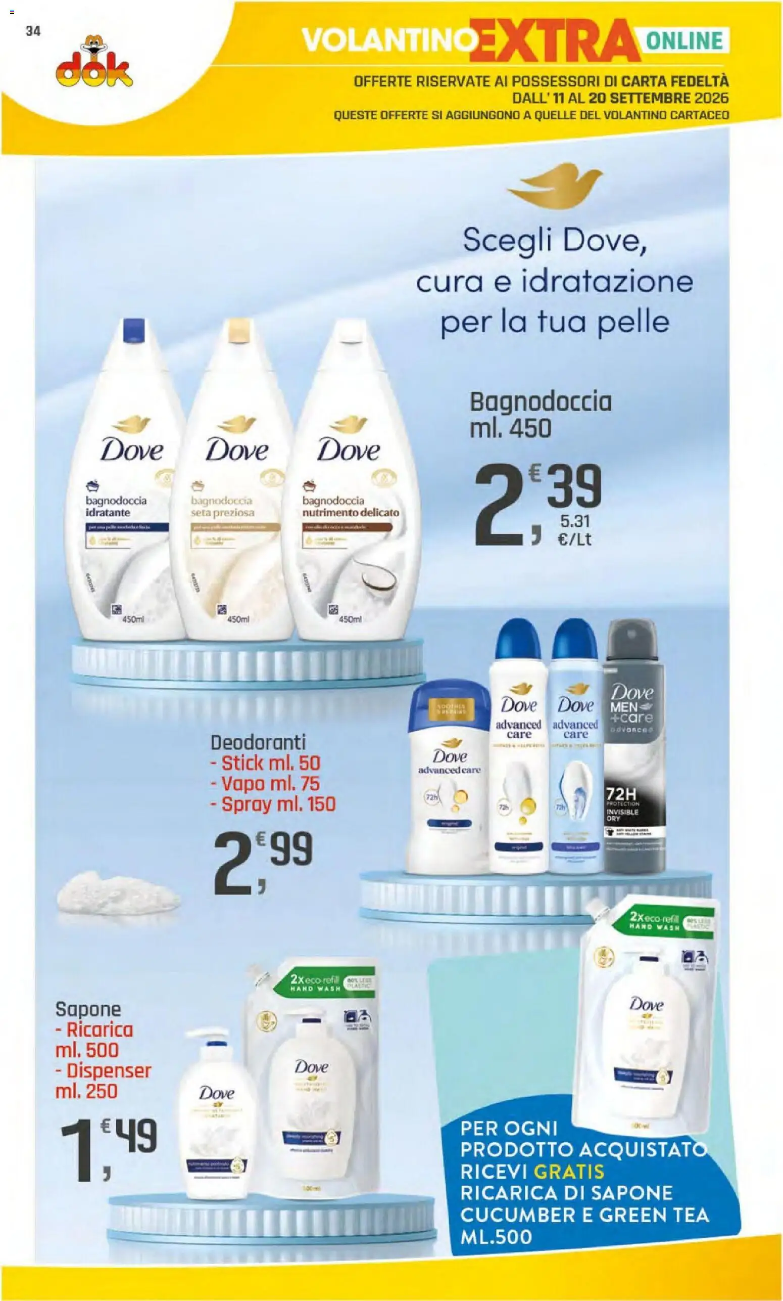 Volantino DOK del 11/09/2026 | Pagina: 34 | Prodotti: Sapone