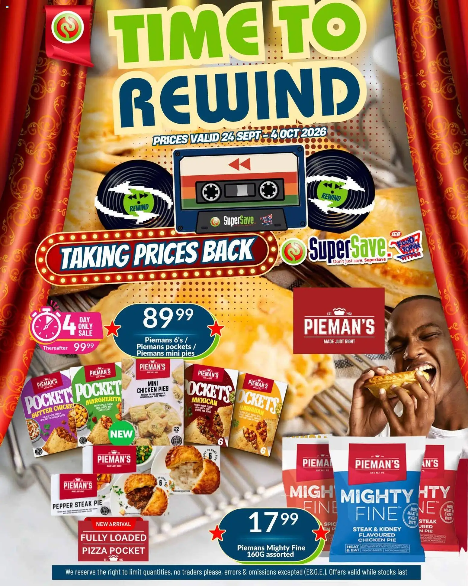 New Super Save catalogue – valid from 24/09/2026 | Page: 35 | Products: Butter, Pizza, Dough, Pastry