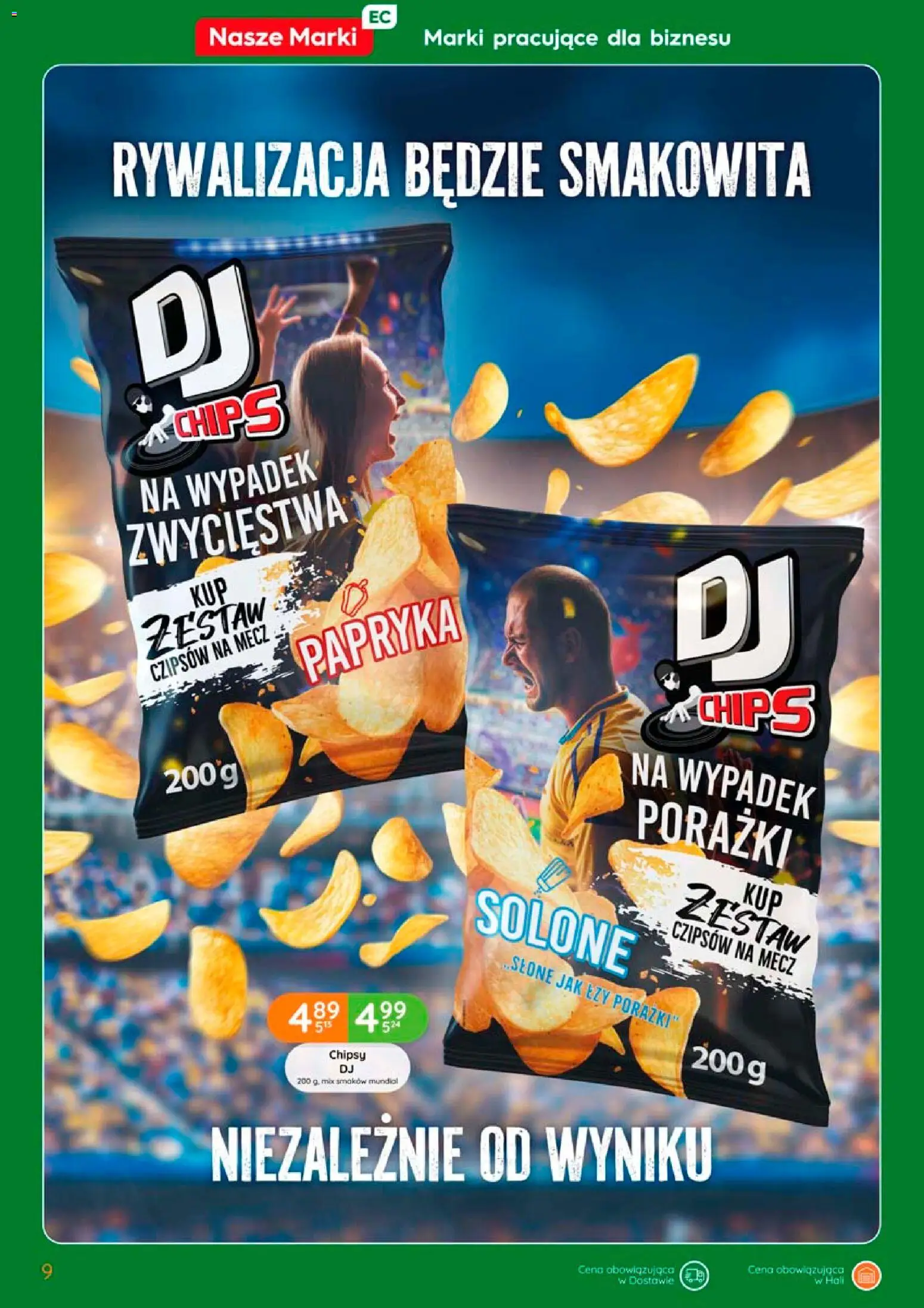 Eurocash gazetka od 28.05.2026 | Strona: 9 | Produkty: Chipsy, Papryka