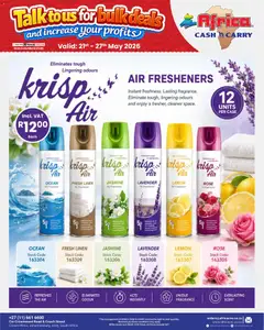 Africa Cash & Carry specials catalogue – valid from 21.05.2026 | Page: 18