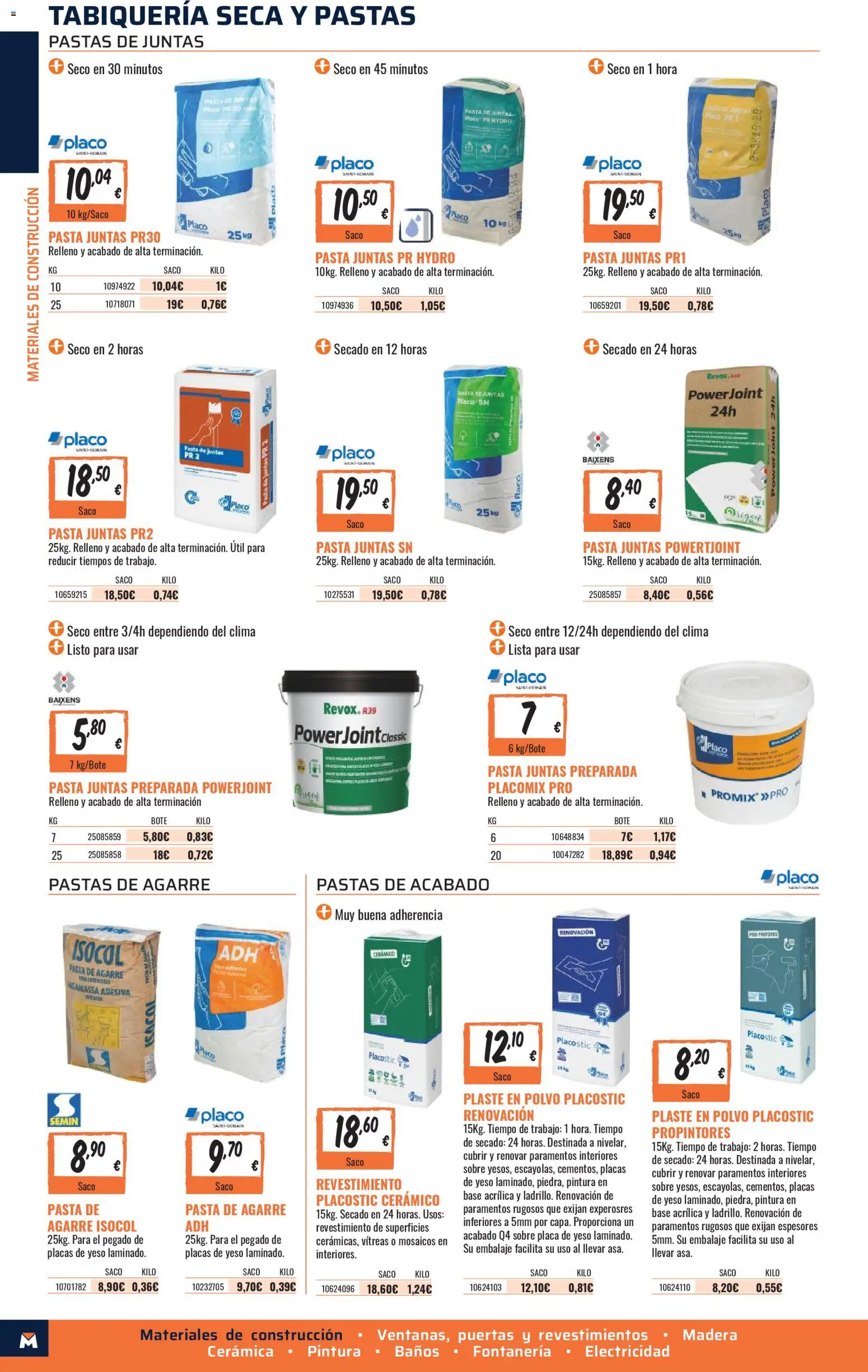 Obramat - Reformas Otono Imprenta Almacenes 27 Zaragoza 2026 │ válido desde el 09/10/2026 | Página: 4 | Productos: Polvo, Pasta, Puertas