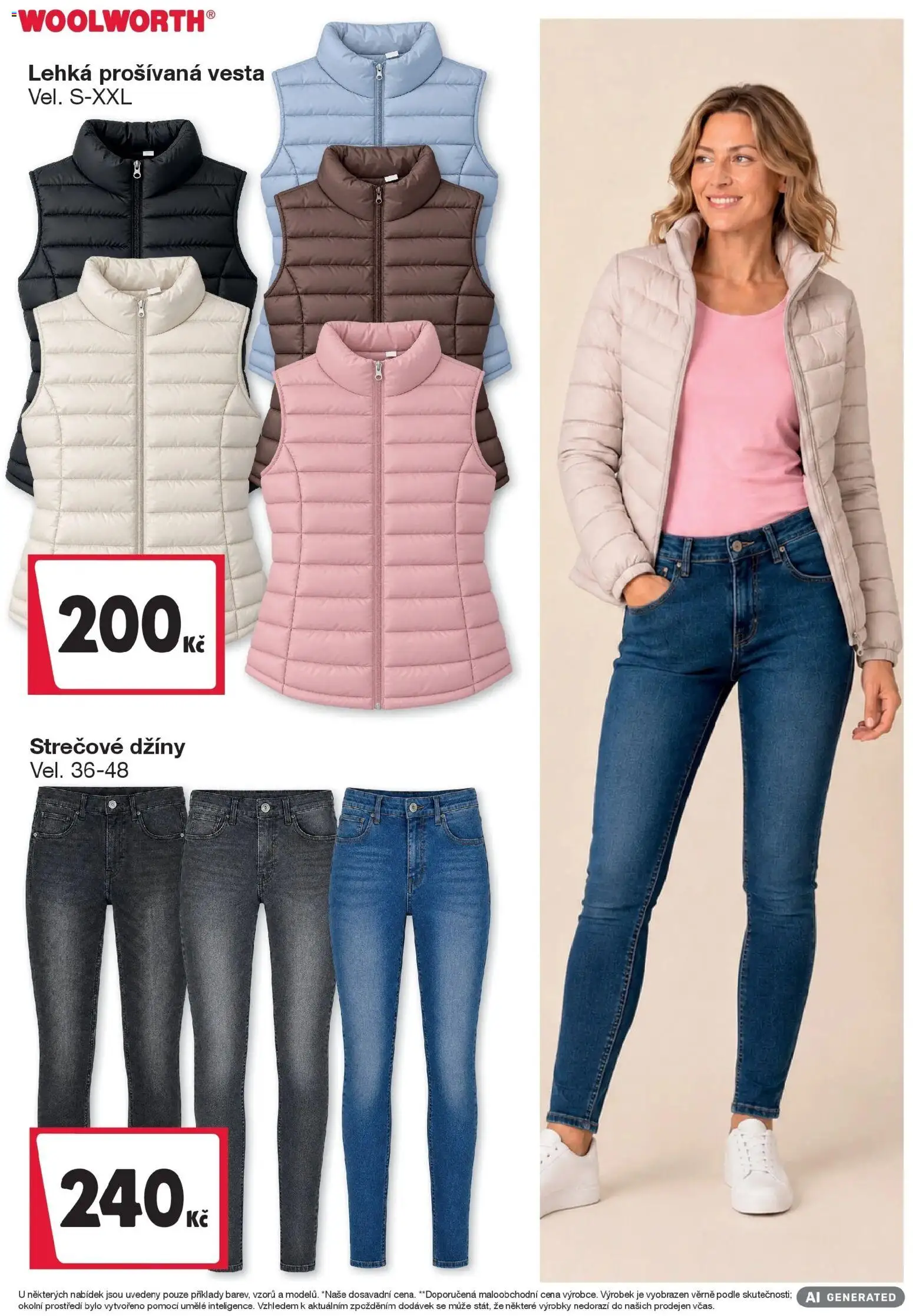 Woolworth leták - Trebic od 11.09.2026 - akční nabídka | Strana: 5 | Produkty: Vesta, Džíny