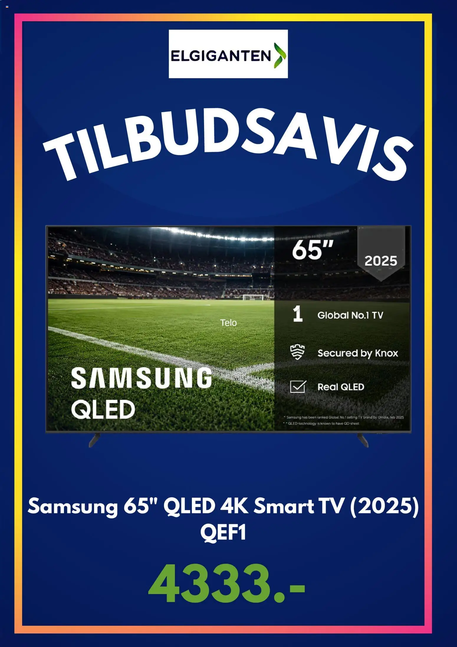 Elgiganten tilbudsavis – gyldig fra 10/08/2026 | Side: 1 | Produkter: Smart TV, Is, TV