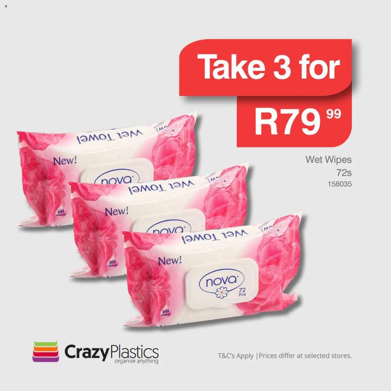 New Crazy Plastics catalogue – valid from 19/08/2026 | Page: 3 | Products: Towel