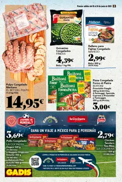 Vista previa Gadis folleto válido desde el 18/06/2026 | Página: 8 | Productos: Pizza, Κάδος απορρυμάτων, Bolsa, Nuggets