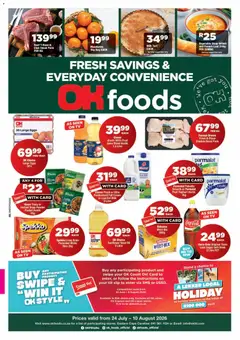 OK Foods specials catalogue – valid from 24/07/2026