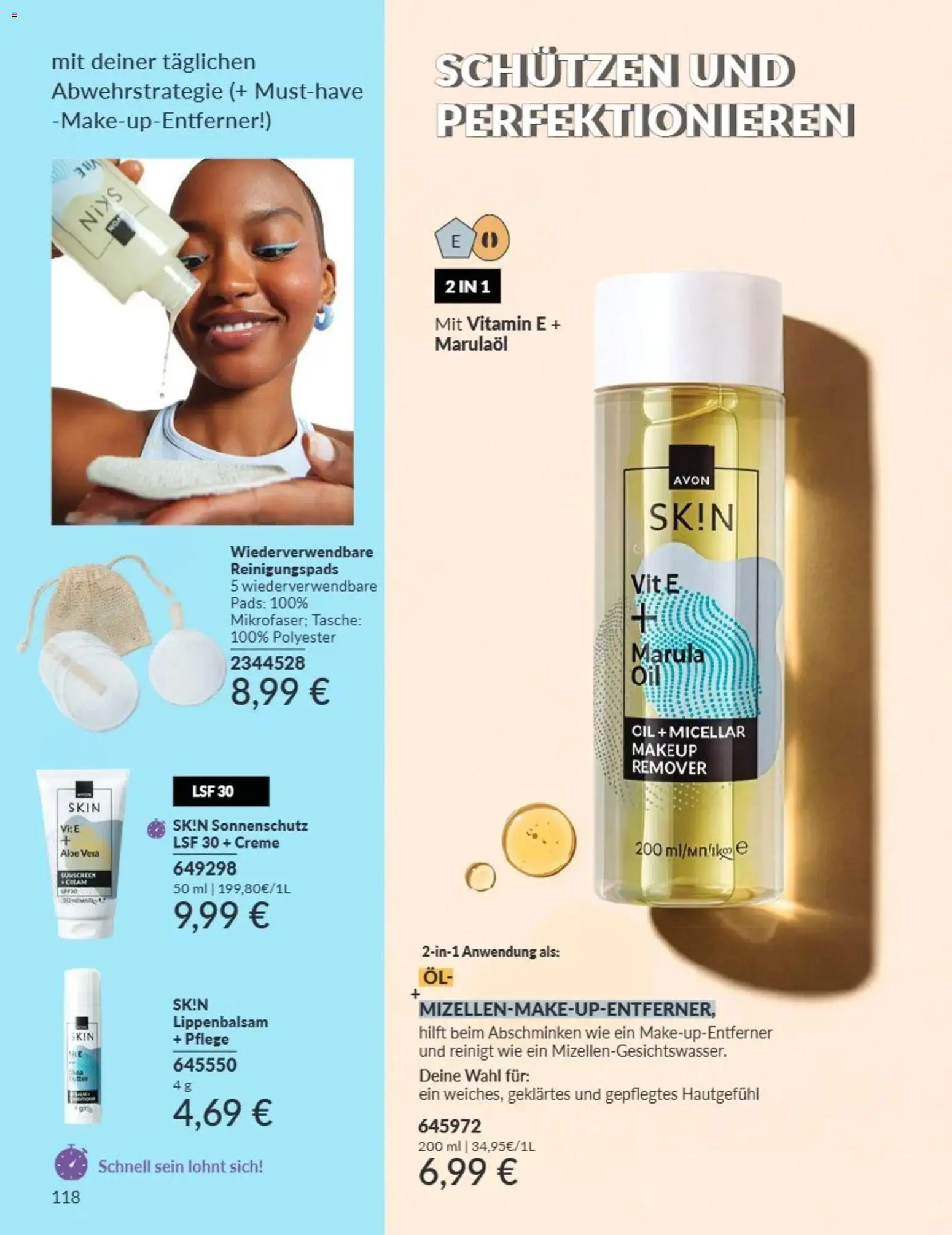 AVON Katalog August 2026 – gültig ab 08.08.2026 | Seite: 118 | Produkte: Tasche, Creme, Lippenbalsam