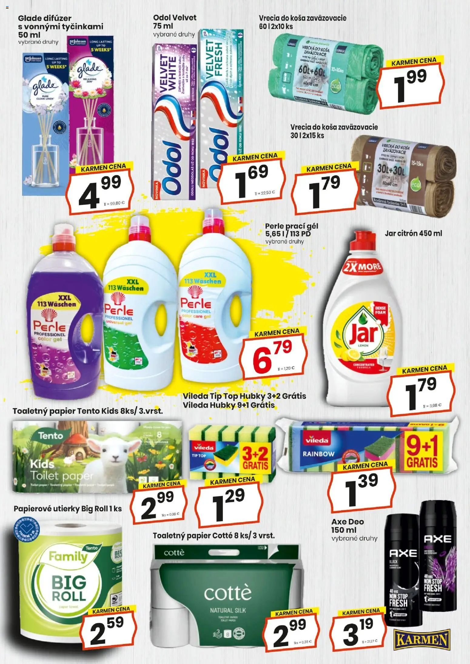 Nové KARMEN CBA akcie – leták je platný od 18.06.2026 | Strana: 15