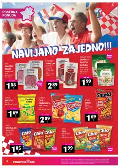 Trgovina Krk Katalog - Pregled kataloga iz trgovine Trgovina Krk, vrijedi od 16.06.2026 | Stranica: 12 | Proizvodi: Pršut, Čips, Voće, Kulen