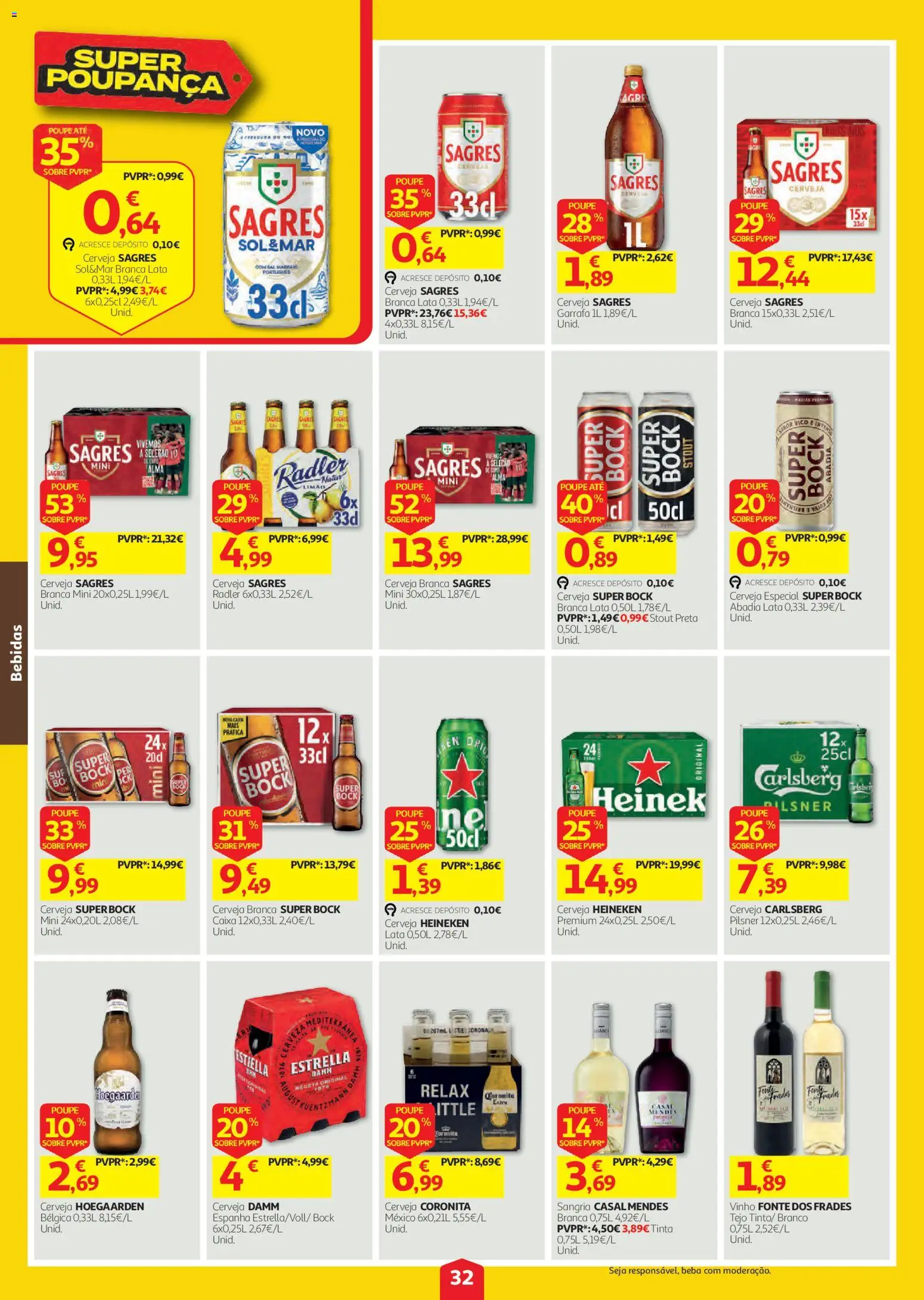 Auchan folheto │ válido de 20/08/2026 | Página: 32 | Produtos: Tinta, Sal, Caixa, Vinho