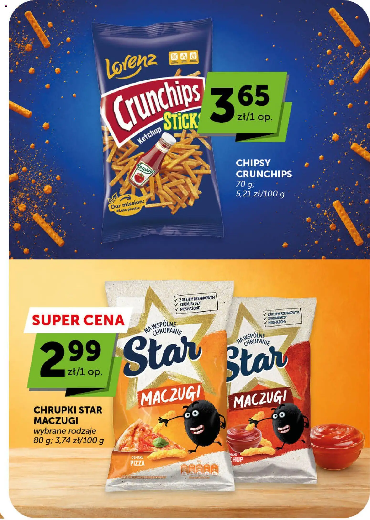 ABC gazetka od 18.06.2026 | Strona: 34 | Produkty: Chipsy, Ketchup, Chrupki, Pizza