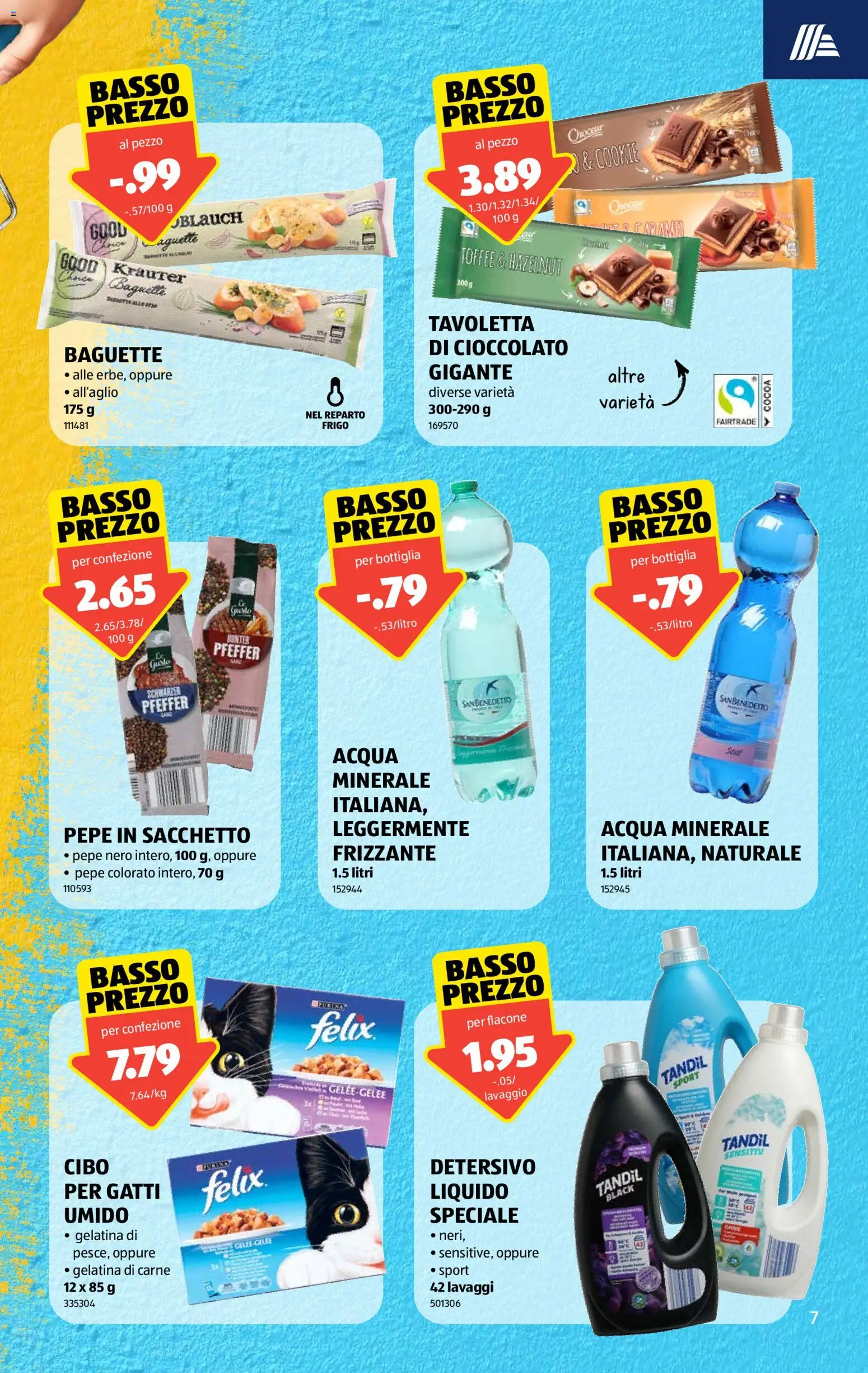 Aldi aktionen IT – gültig ab 23.07.2026 | Seite: 7 | Produkte: Baguette, Pfeffer