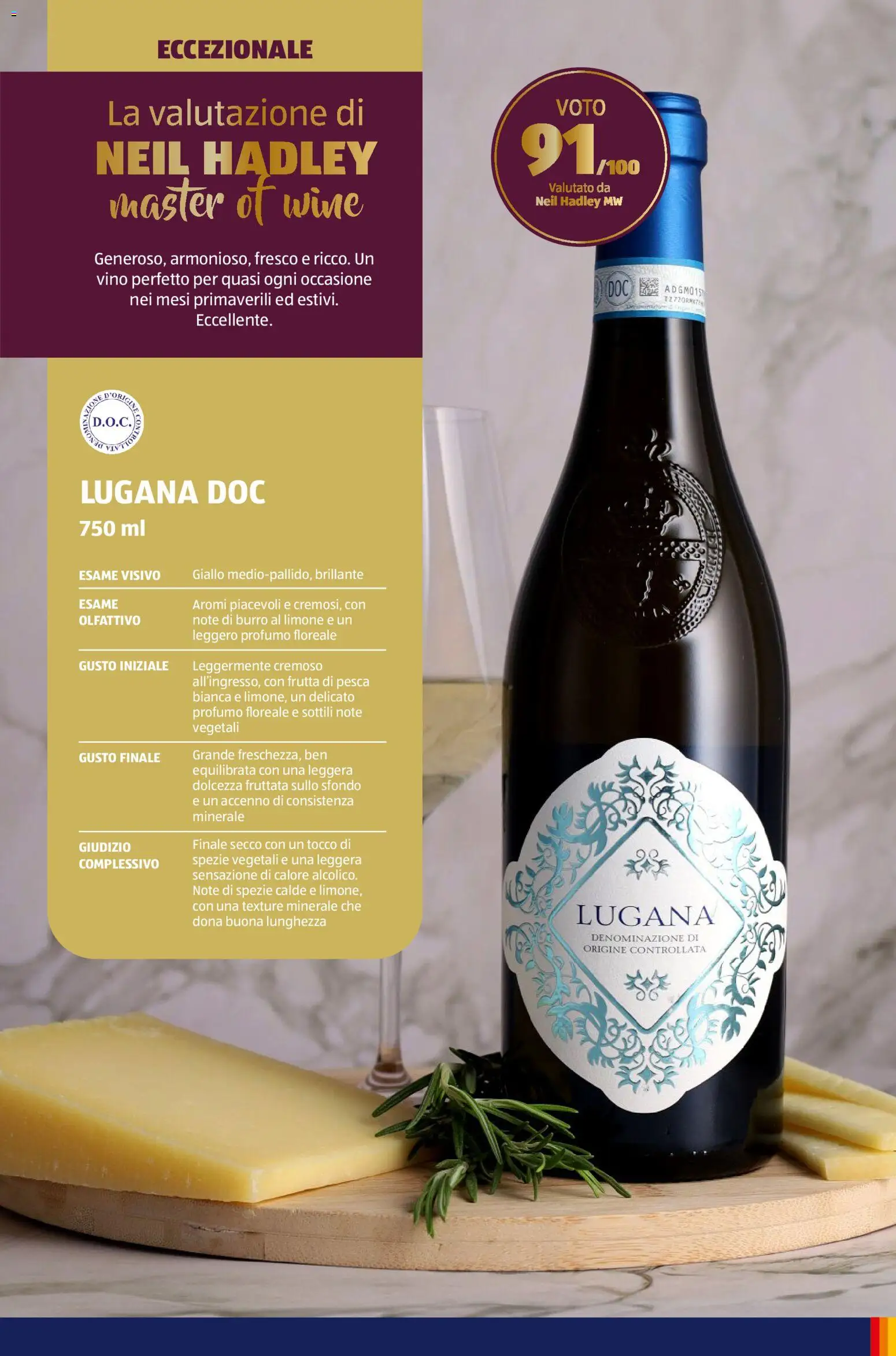 Volantino Aldi del 12/01/2026 | Pagina: 40 | Prodotti: Vino, Burro, Dolcezza, Profumo