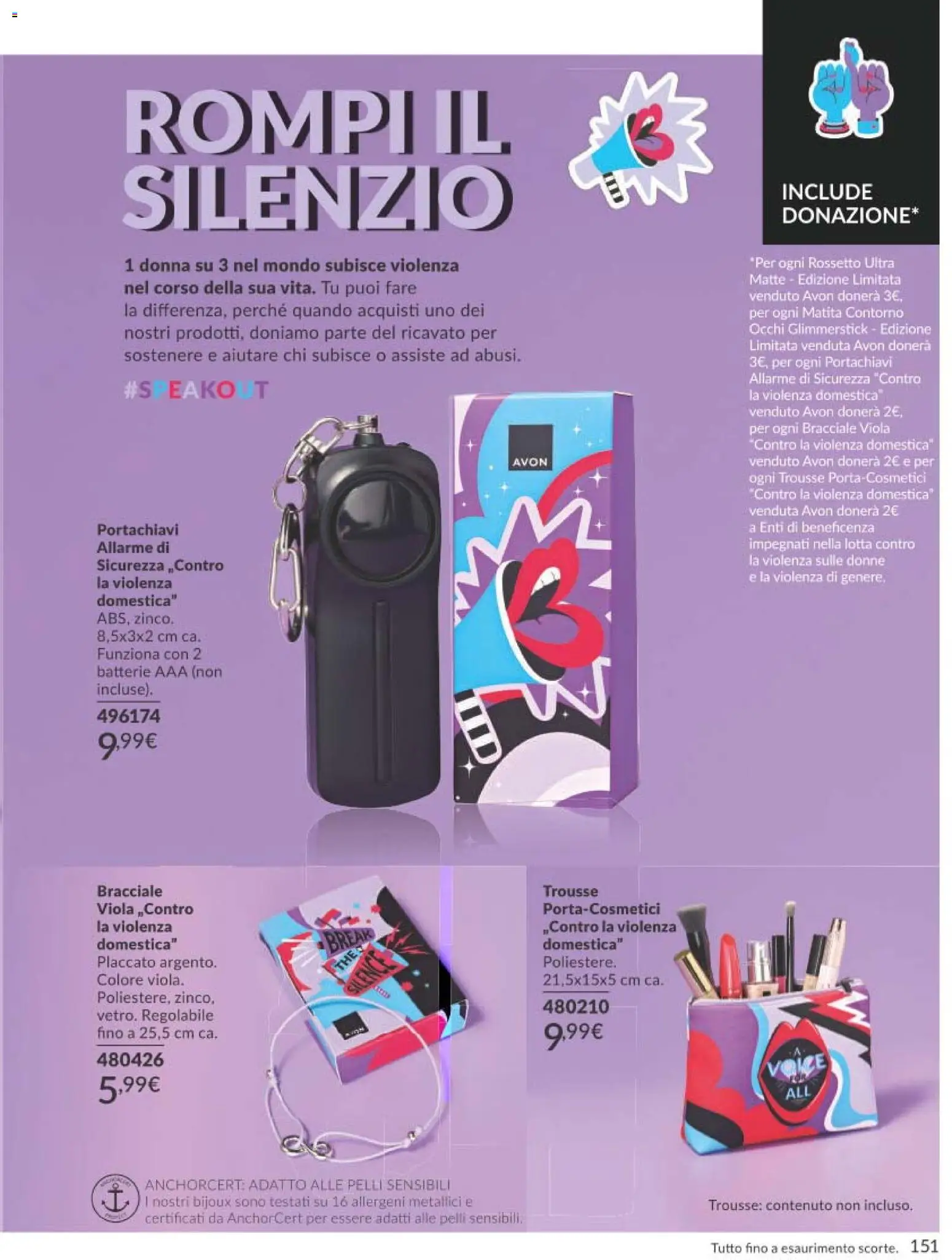Volantino Avon del 01/09/2026 | Pagina: 151