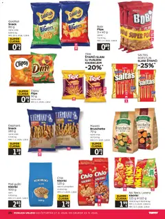 Tommy Katalog - Pregled kataloga iz trgovine Tommy, vrijedi od 17.09.2026 | Stranica: 24 | Proizvodi: Slani štapići, Flips, Kikiriki, Bobi