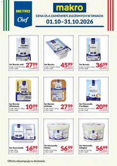 Pogląd oferty "Makro gazetka - Metro Chef w dostawie" - ważna od 01.10.2026
