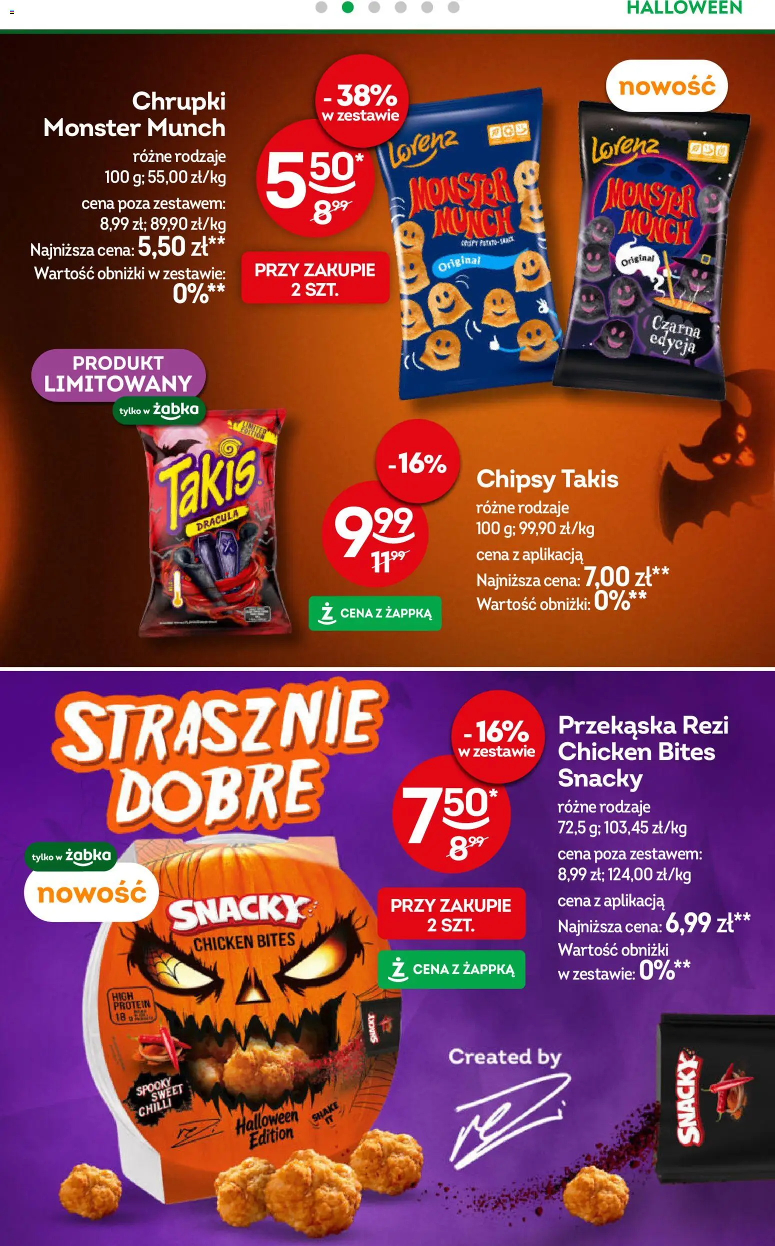 Żabka gazetka od 21.10.2026 | Strona: 5 | Produkty: High Protein, Chipsy, Chrupki