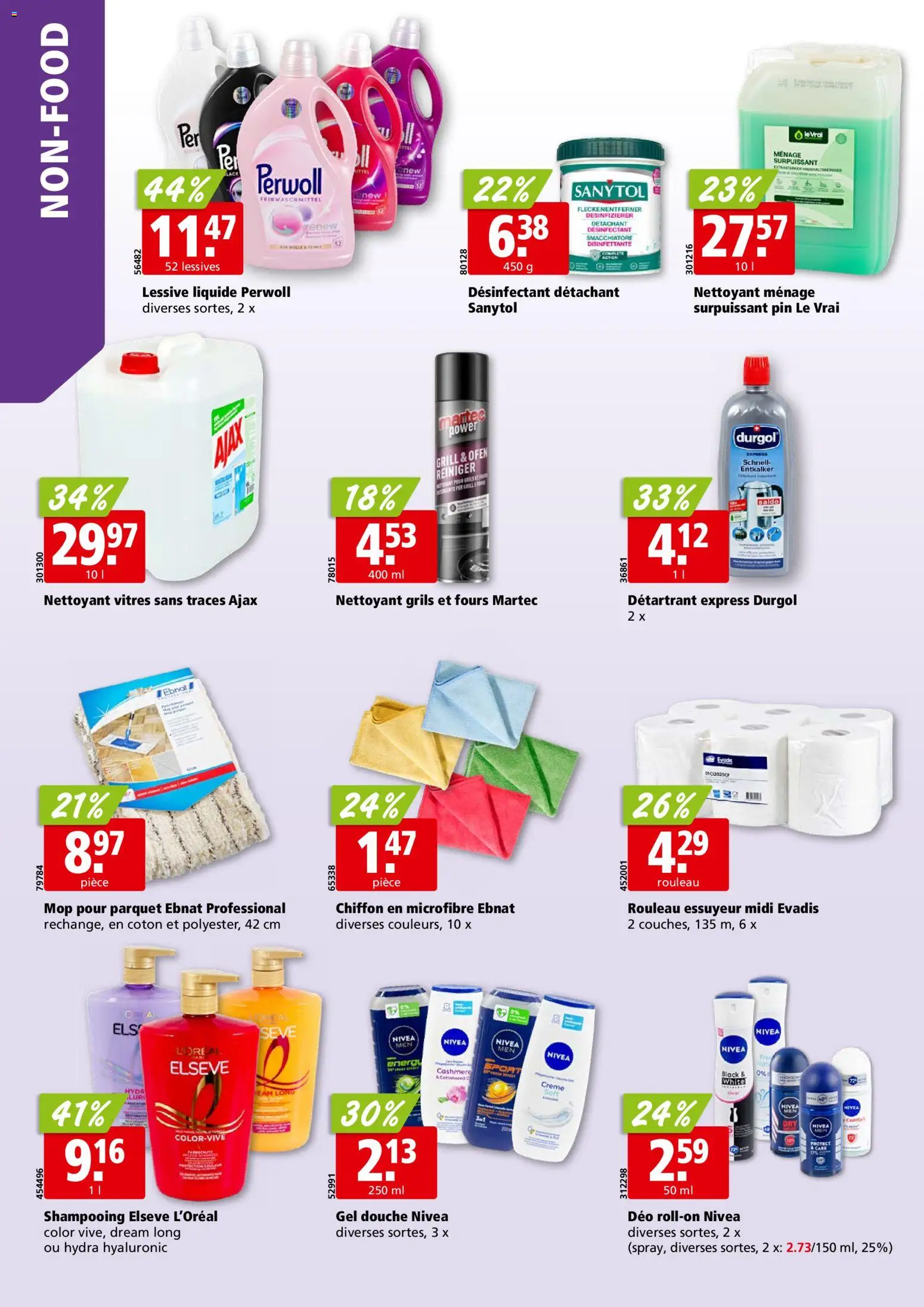 Aligro aktionen Chavannes, Matran, Genève, Sion – gültig ab 11.05.2026 | Seite: 30 | Produkte: Fleckenentferner, Ofen, Grill, Creme