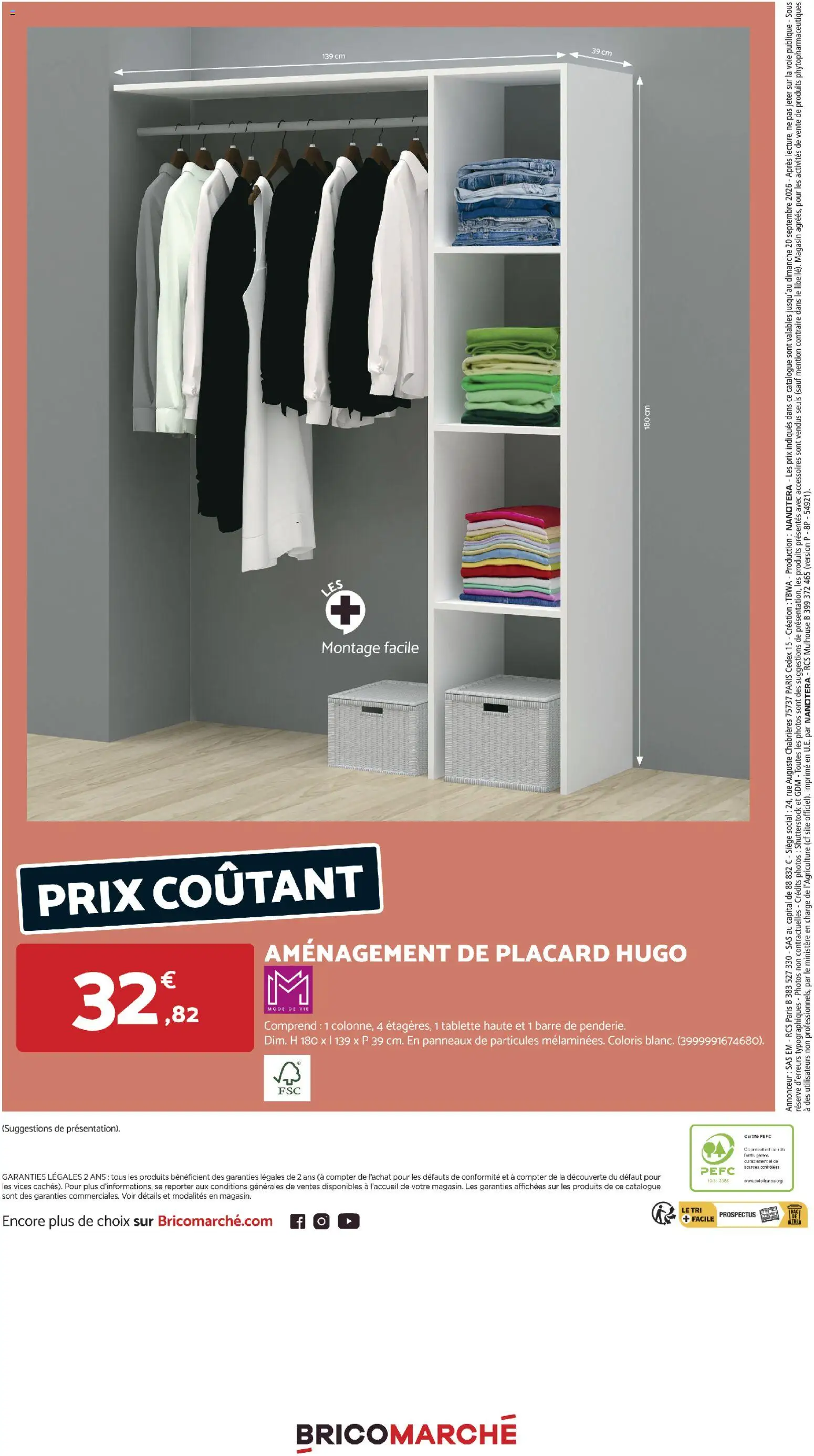 {H1} | Page: 10 | Produits: Tablette, Placard
