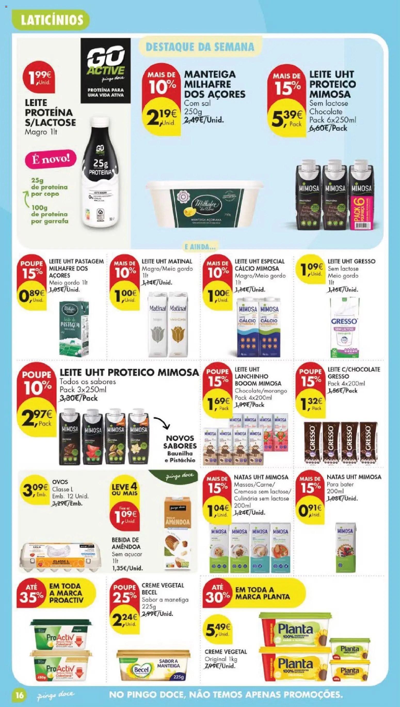 Pingo Doce folheto │ válido de 05.05.2026 | Página: 16 | Produtos: Sal, Leite, Chocolate, Natas