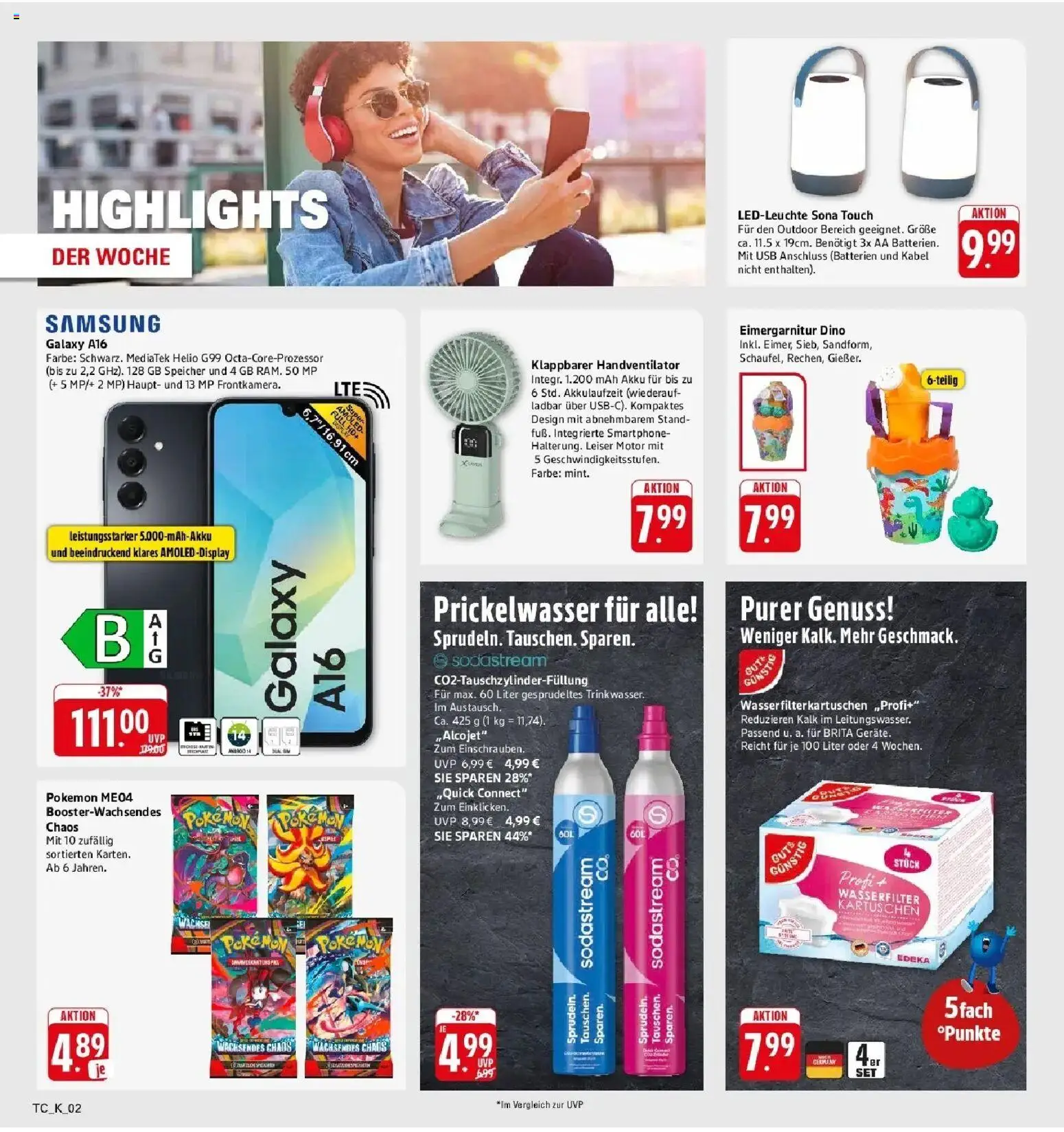 Edeka Prospekt Kirchheim-Teck – gültig ab 27.07.2026 | Seite: 55 | Produkte: USB, Samsung, Smartphone, Sodastream