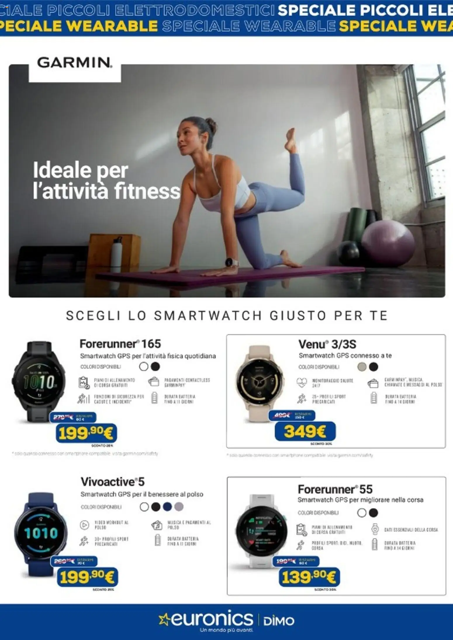 Volantino Euronics del 21/05/2026 | Pagina: 3 | Prodotti: Tè, Smartphone, Smartwatch, Batteria