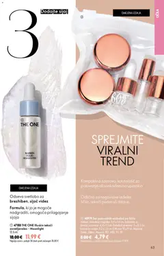 Oriflame katalog akcije – veljaven od 24.06.2026 | Stran: 63 | Izdelki: Licila, Puder, Blescilo za ustnice, Olje