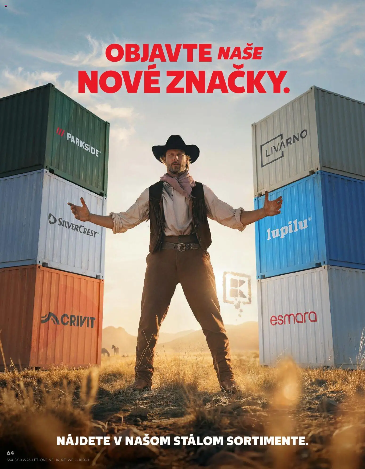 Nové Kaufland akcie – leták je platný od 25.06.2026 | Strana: 64