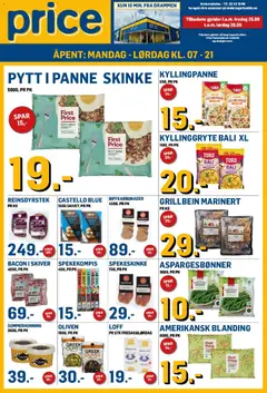 Forhåndsvisning av Price Lagerbutikk kundeavis gyldig fra 25/09/2026