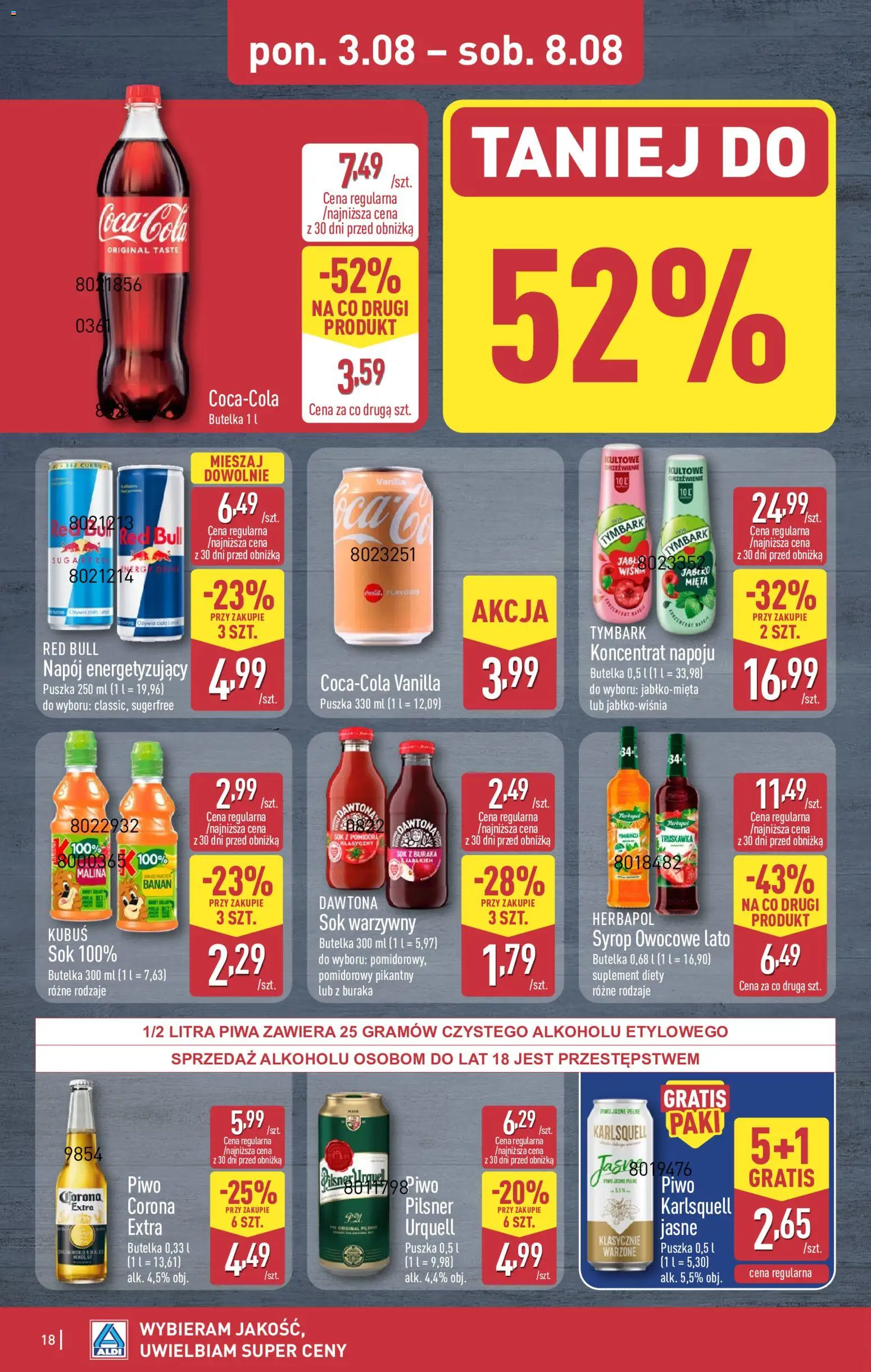 Aldi Polsko leták od 03.08.2026 | Strana: 18