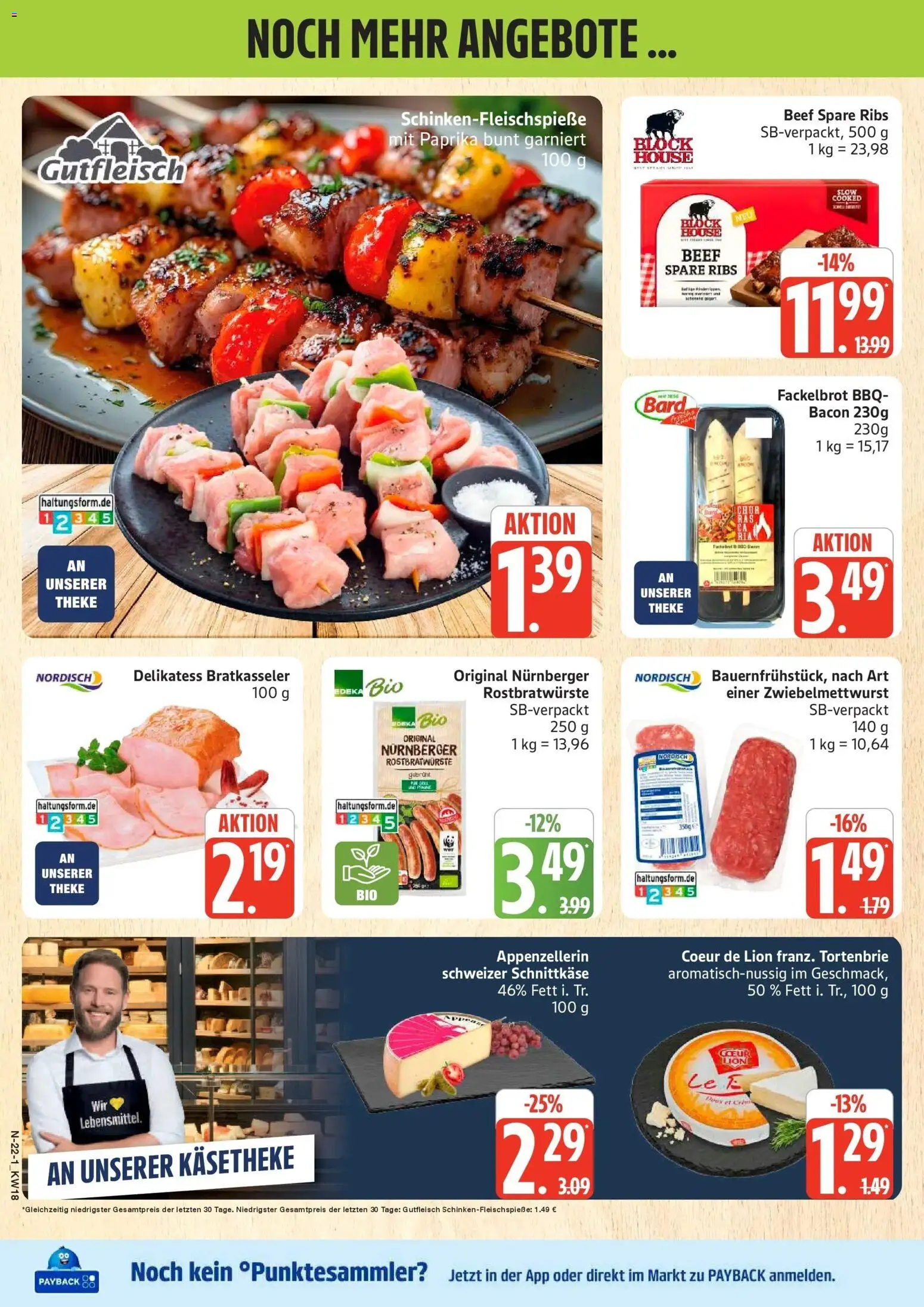 Marktkauf Prospekt Neuenkirchen	 – gültig ab 27.04.2026 | Seite: 22 | Produkte: Theke, Spare ribs, Paprika