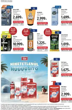 Old Spice izzadásgátló gél (többféle) 70 ml, A red and white stick deodorant with "Cold Spice" scent. - amely érvényes a következő dátumtól: 04.06.2026 | Oldal: 12