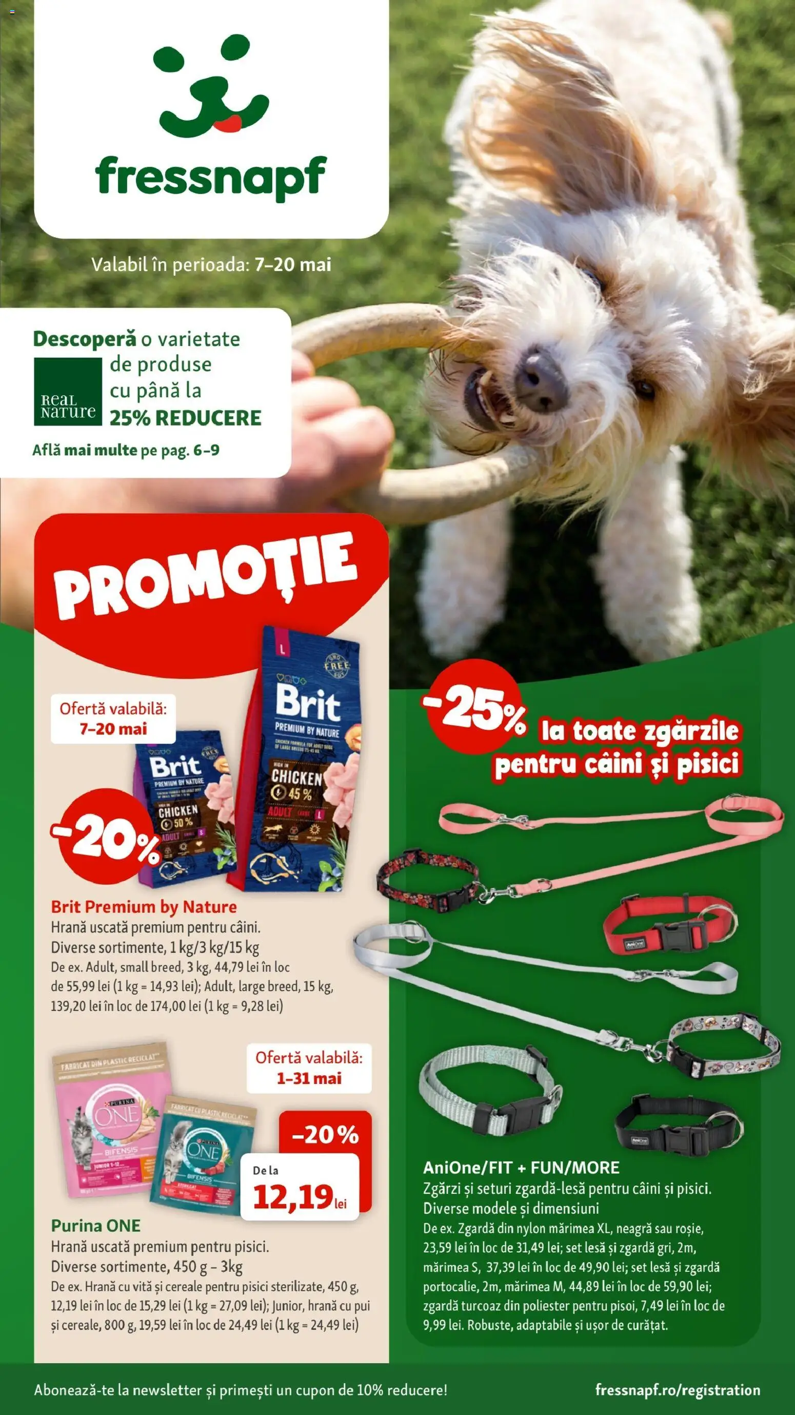 Noul catalog Fressnapf – valabil de la 07.05.2026 | Pagină: 1