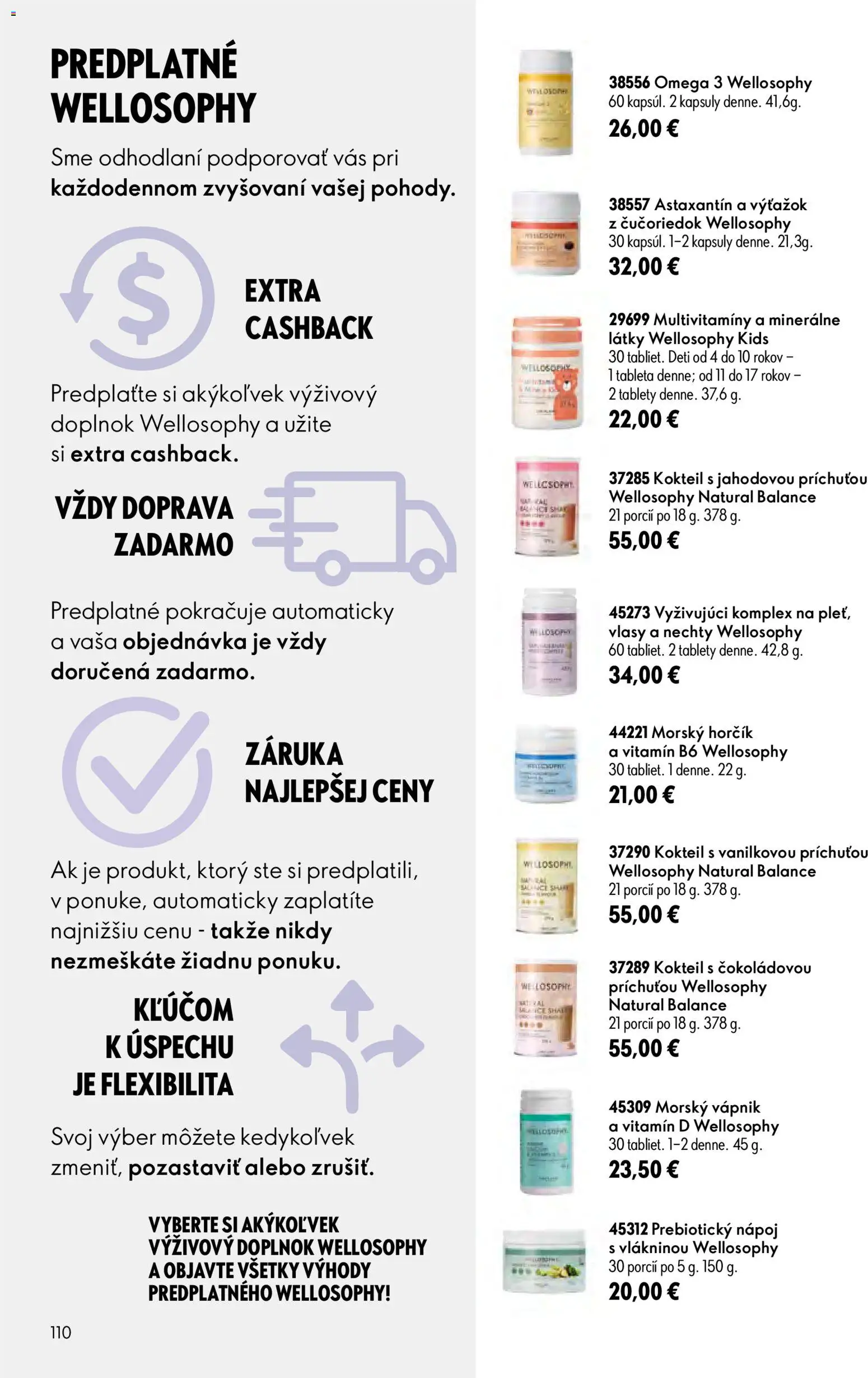 Nové Oriflame akcie – leták je platný od 29.07.2026 | Strana: 110