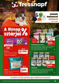 Fressnapf aktuális akciós újság - amely érvényes a következő dátumtól: 2026.10.06.