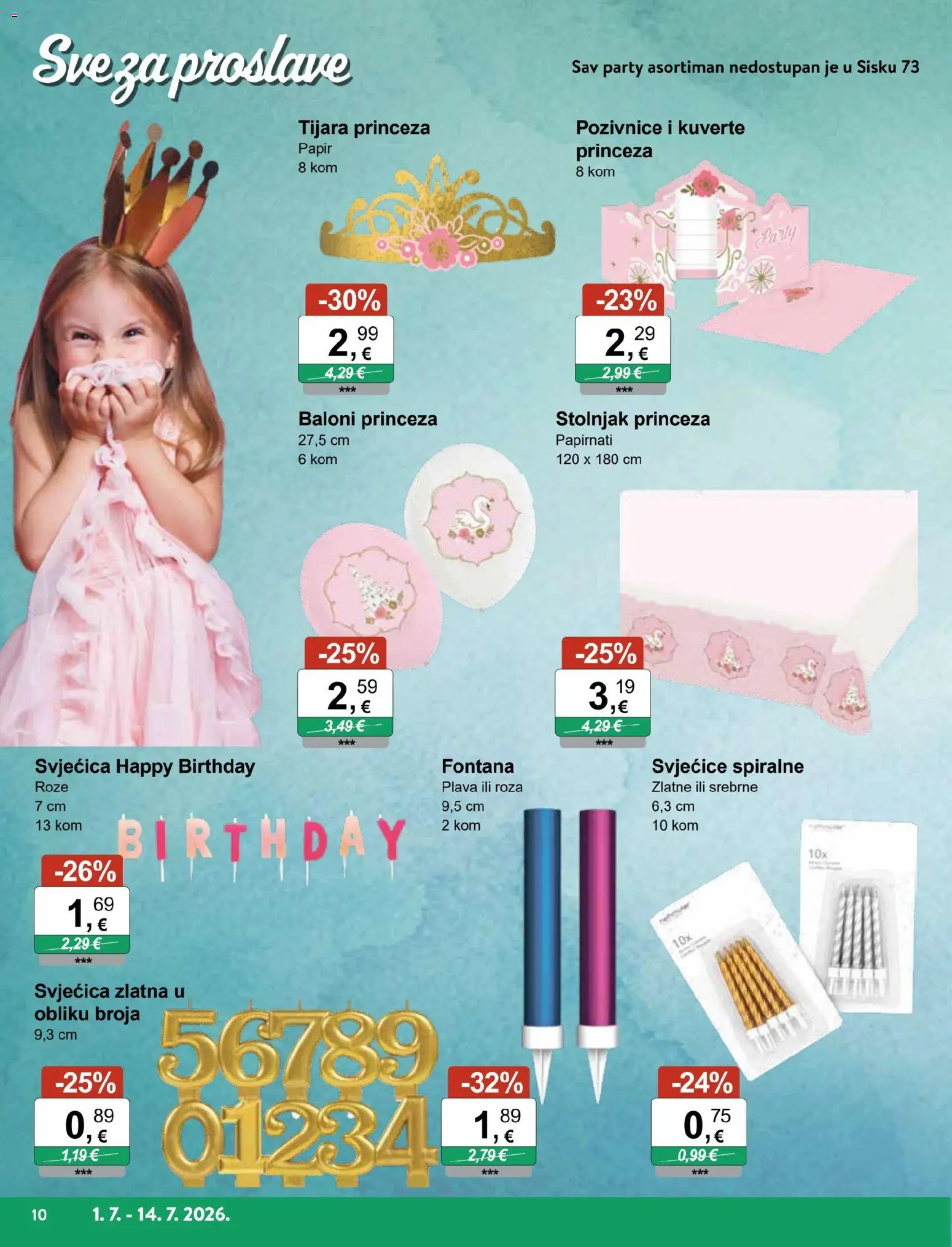 KTC katalog | vrijedi od 01.07.2026 | Stranica: 10 | Proizvodi: Kuverte, Stolnjak