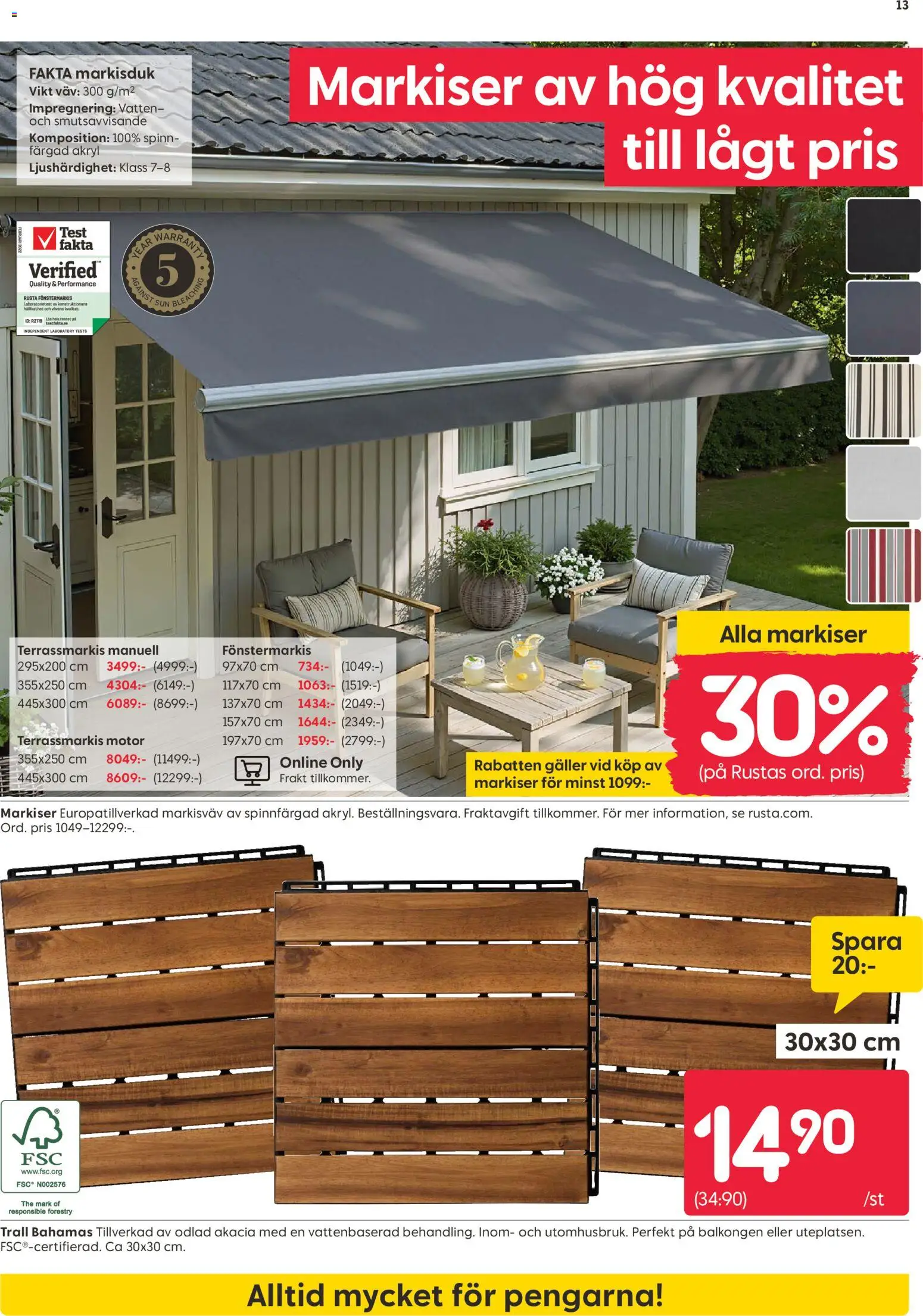 Rusta reklamblad aktuell från 11.05.2026 | Sida: 13