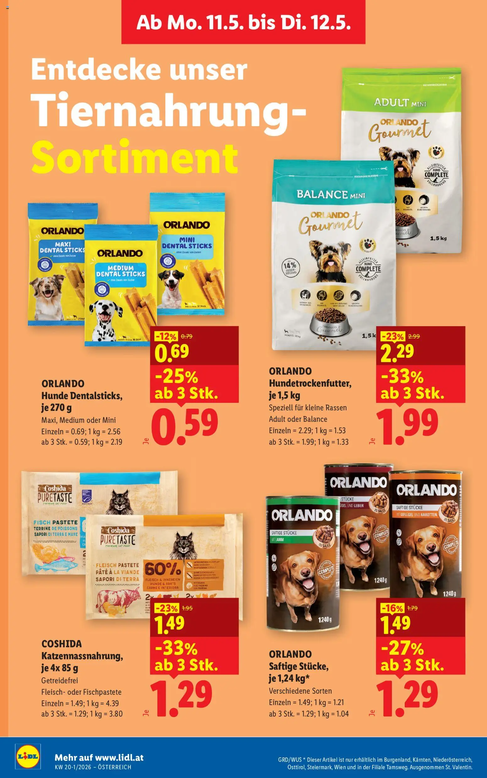 Lidl Flugblatt - Oberpullendorf, Güssing, Oberwart gültig ab 07.05.2026 | Seite: 39 | Produkte: Zucker, Fisch