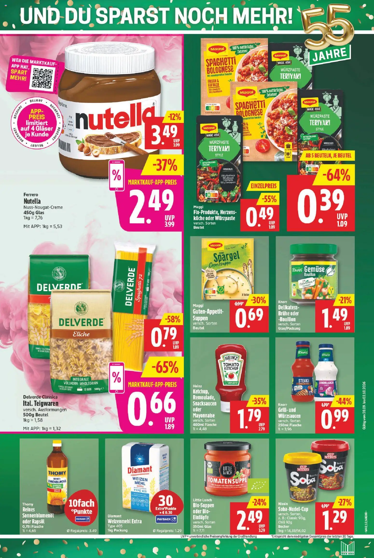 Marktkauf Prospekt – gültig ab 28.09.2026 | Seite: 13 | Produkte: Tomaten, Weizenmehl, Gemüse, Steak