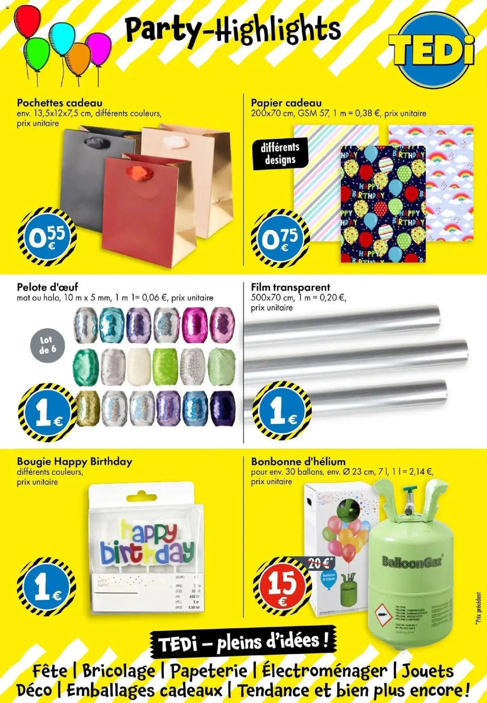TEDi - TEDi folder tot 19.10.2026 vanaf 13/10/2026 | Pagina: 16 | Producten: Papier