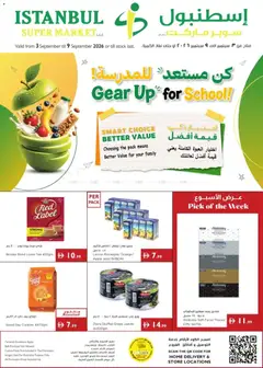 Preview of Istanbul Supermarket offers valid from 3 Sep, 2026