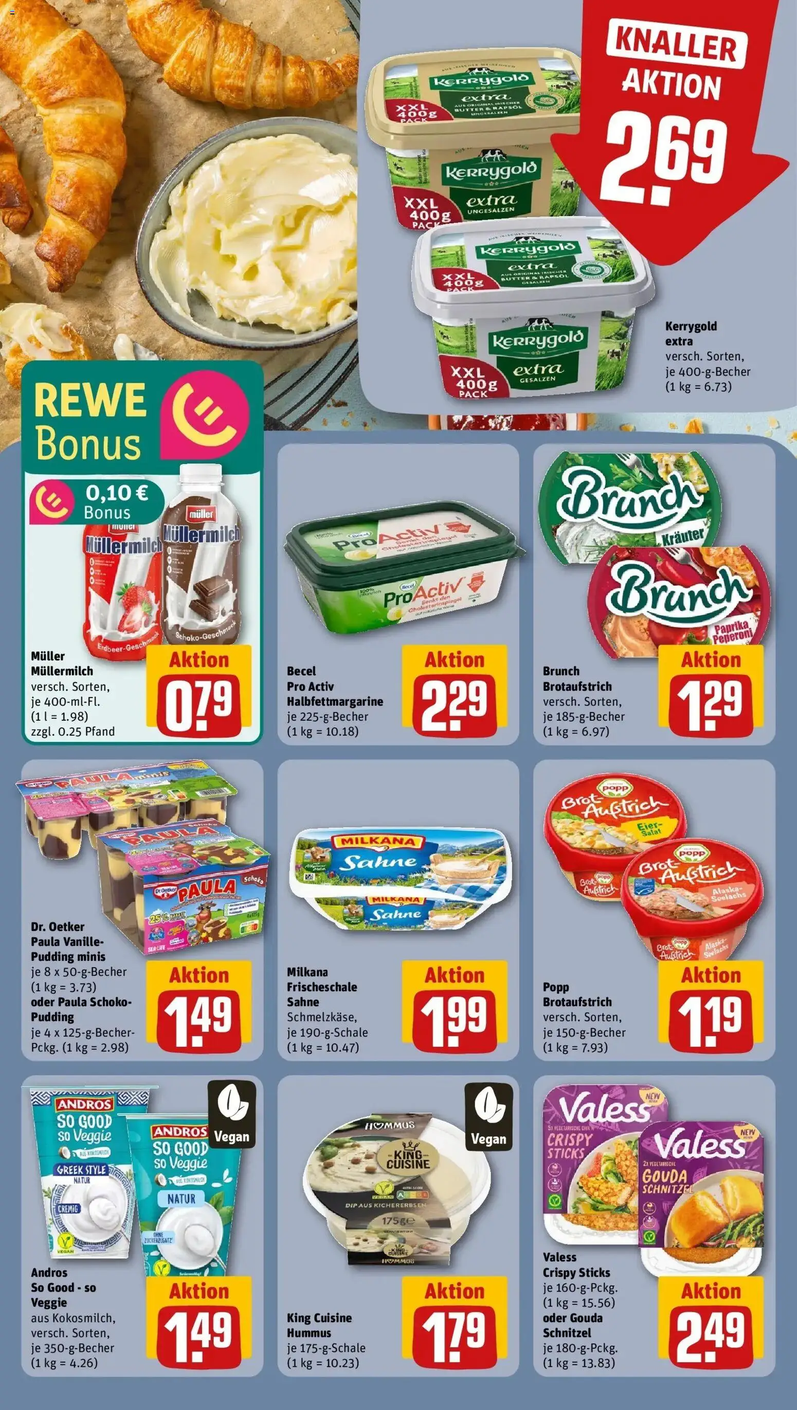 Rewe Prospekt Mettlach / Orscholz	 – gültig ab 20.04.2026 | Seite: 19 | Produkte: Margarine, Butter, Rapsöl, Brot