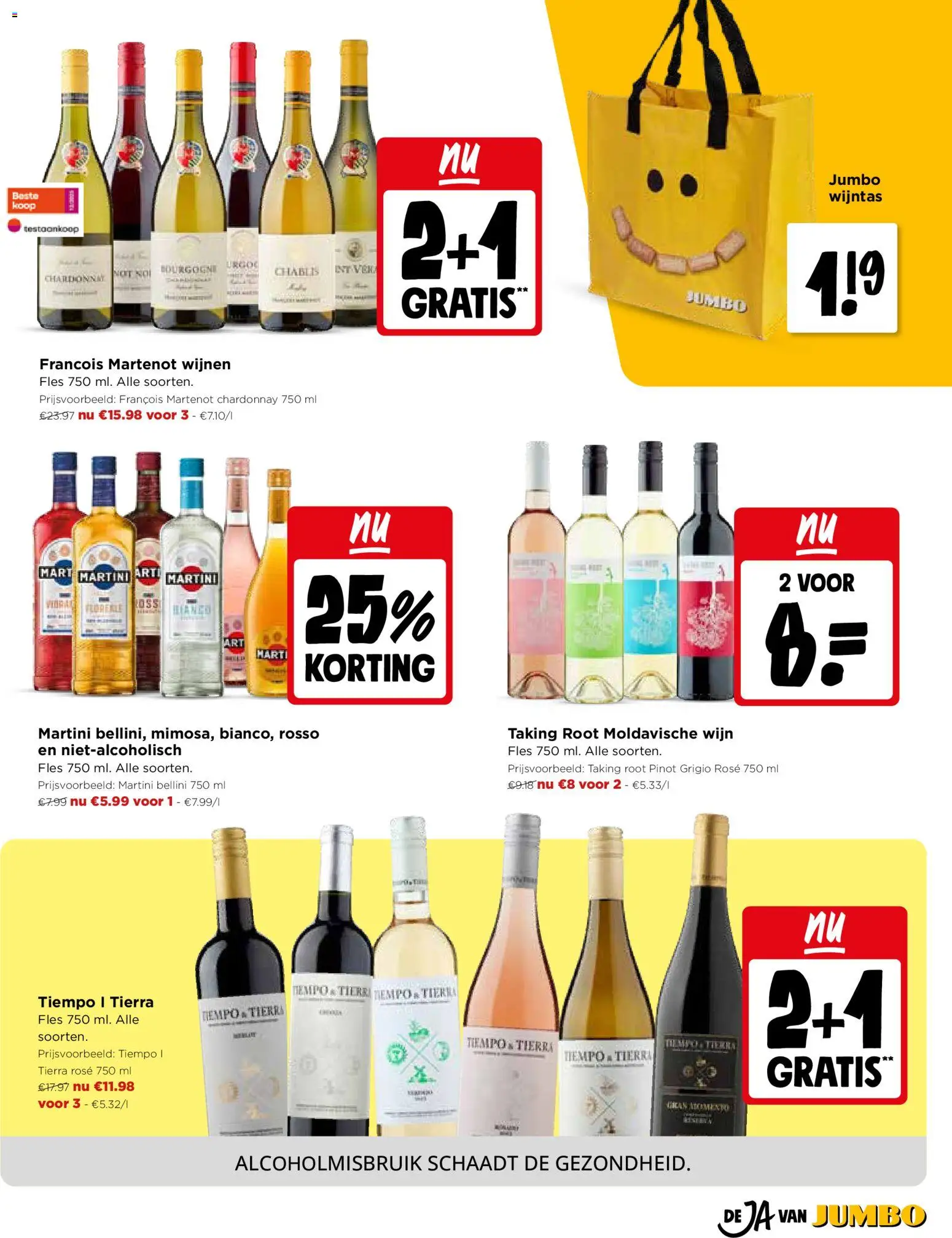 {H1} | Pagina: 15 | Producten: Fles, Wijn, Martini
