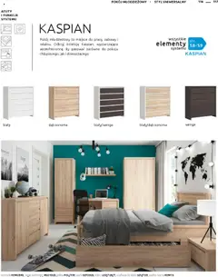 Pogląd oferty "Black Red White Gazetka - Katalog rodzinnych wnętrz" - ważna od 24.05.2024 | Strona: 117 | Produkty: Szafa, Półka, Regał, Szafka nocna