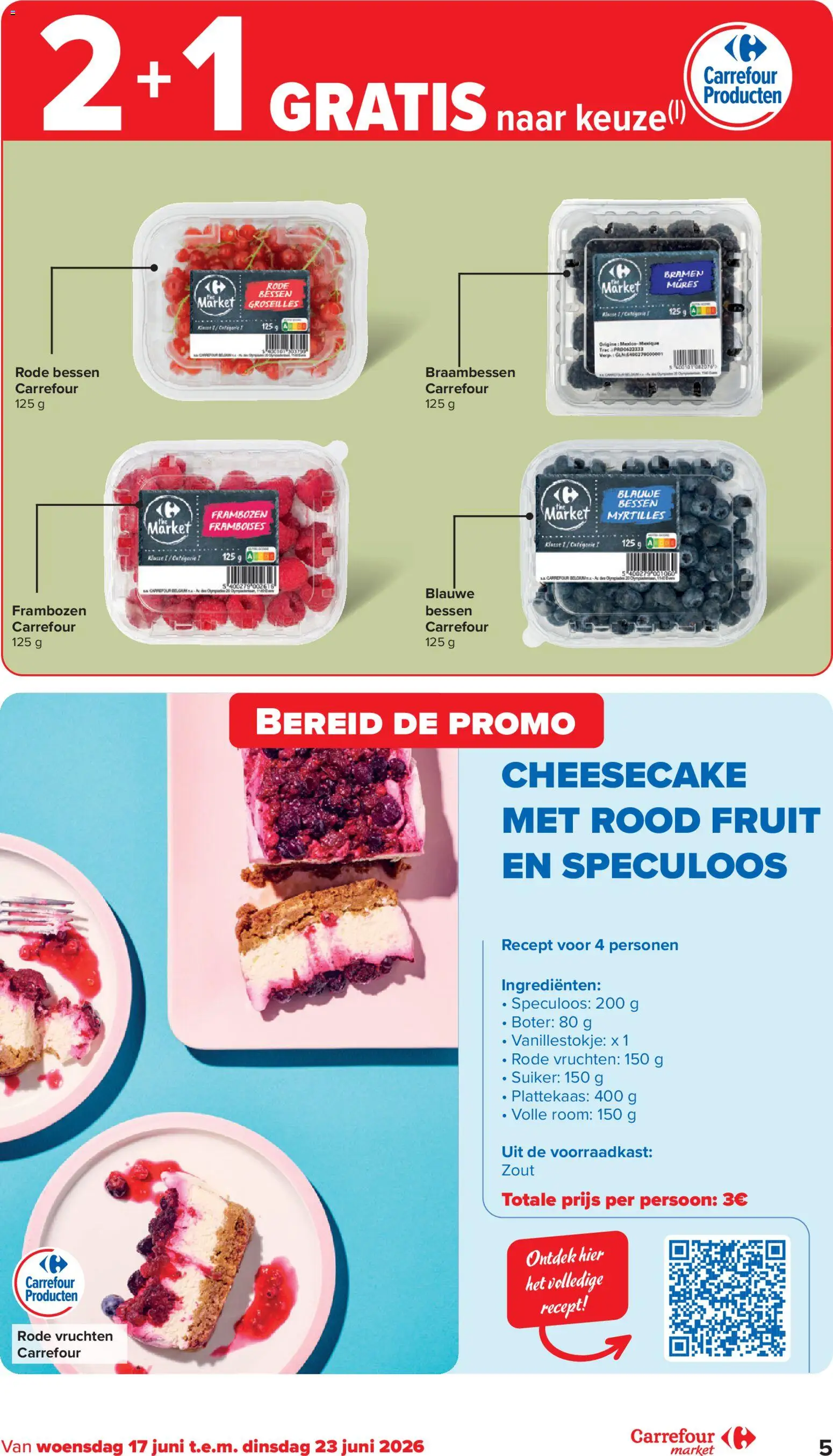 {H1} | Pagina: 5 | Producten: Room, Fruit, Frambozen, Boter