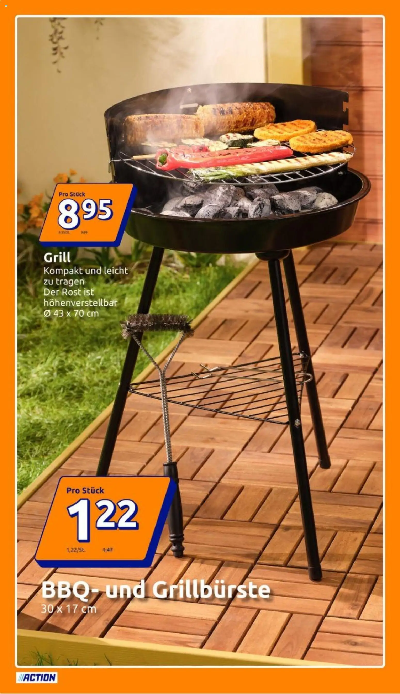 Action Flugblatt gültig ab 17.06.2026 | Seite: 20 | Produkte: Grill