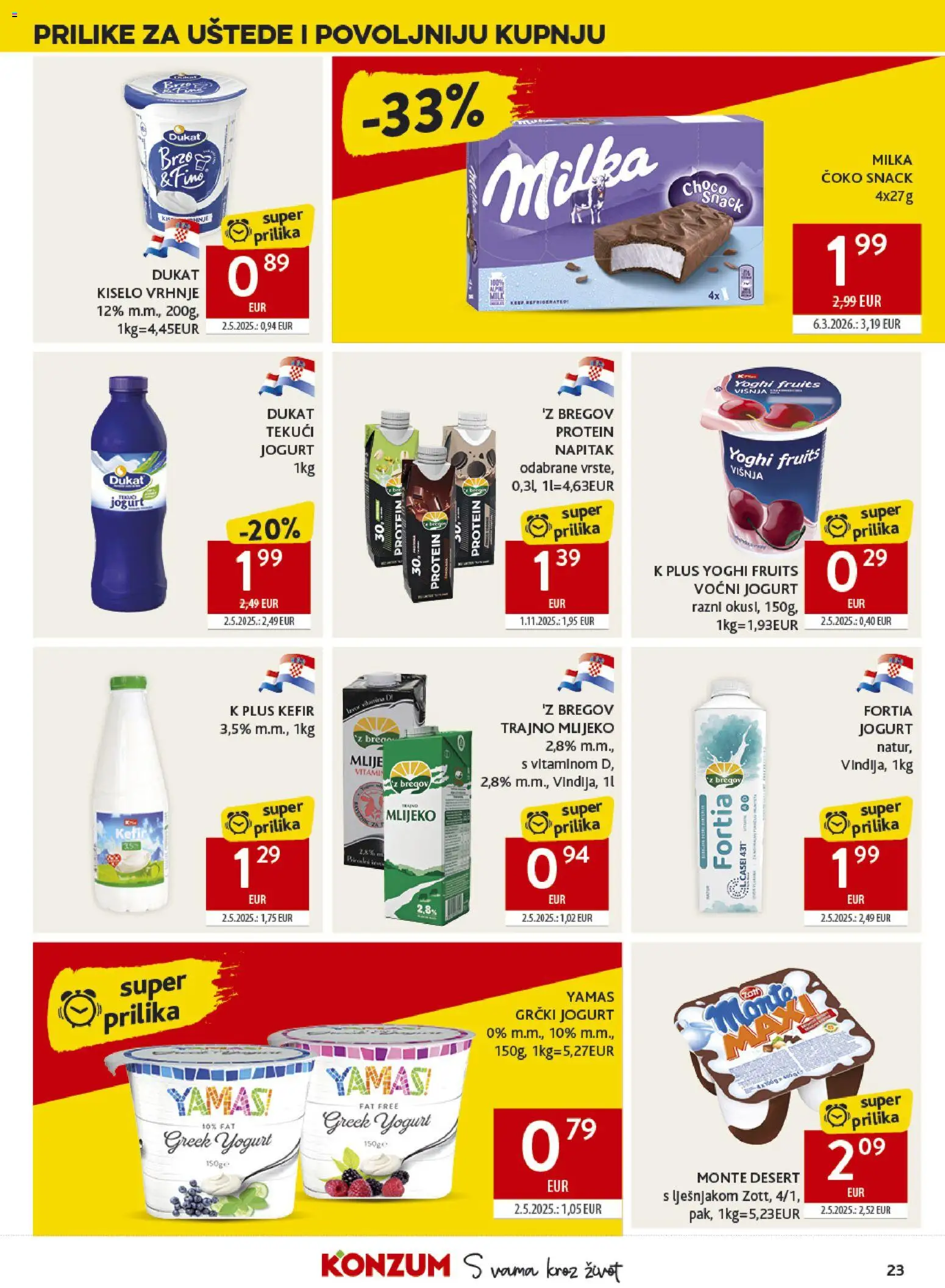 Konzum katalog | vrijedi od 21.10.2026 | Stranica: 23